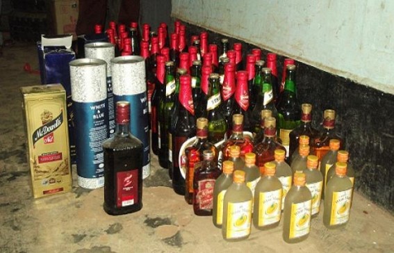 Alcohol worth 32 thousand ceased from Mohanpur Alcohol worth 32 thousand ceased from Mohanpur